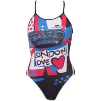 Turbo London Love Swimsuit Multicolore 3XL Femme