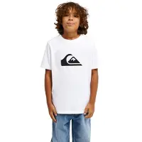 Quiksilver T-Shirt 'EV COMP' noir / blanc