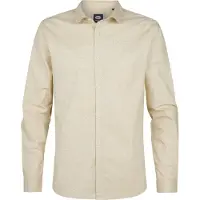 Petrol Industries M-3050-sil410 Long Sleeve Shirt Beige S Homme