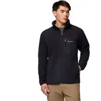 Columbia Fast Trek Overlay Full Zip Fleece Noir XS Homme
