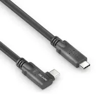 PureLink PureInstall MicroX4, 1,5 m, USB C, USB C, USB4 Gen 2x2, 20 Gbit/s, noir