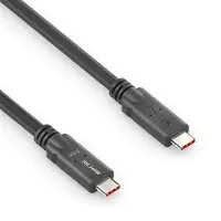 PureLink PI6500-005, 0,5 m, USB C, USB C, USB4 Gen 2x2, 20 Gbit/s, noir