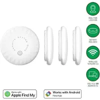 4smarts Localisateur SkyTag Duos, lot de 4, blanc, personnel, localisateur, blanc, 2400 - 2483,5 MHz, 50 m, 100 dB