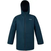 Regatta - Veste imperméable "Farbank II" pour enfants RG12223 (140) (Bleu jean foncé)