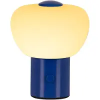 Lucide Lampe de table rechargeable Gustav bleu