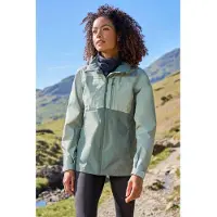 Mountain Warehouse - Veste « Rainforest II Extreme », imperméable pour femme MW1056 (36 DE) (kaki clair)