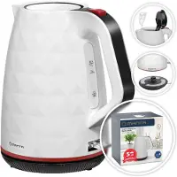 Manta ORISA, bouilloire sans fil, 1,7 litre, 2200 W, blanche