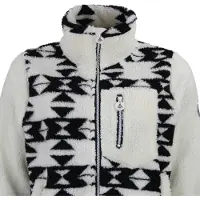 Mountain Peak Polaire zippé poche poitrine femme Sherpa 350G