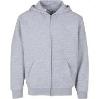 Urban Classics Uck8003 Full Zip Sweatshirt Gris 134-140 cm Garçon
