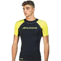 Salvimar Swimmer 2.0 Mm Short Sleeve Thermal T-shirt Jaune 2XL Homme