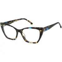 Carrera Lunettes de Vue 3036 54/17/140 Brown blue havana Acetate frames WOMAN 3036