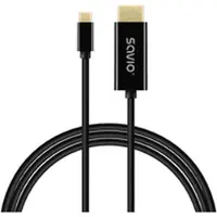 Savio CL-191 USB cable 2 m USB C Black