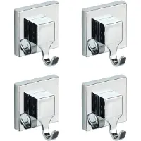 Wenko 4 porte-serviettes argent
