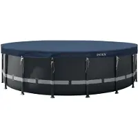 Intex Bâche de Couverture Deluxe Ø 488 cm pour piscine ronde - Prism Frame - Ultra XTR