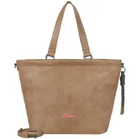 Fritzi aus Preußen sac shopper sac à épaule Lou Shopper Taupe marron clair