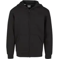 Urban Classics Uck8003 Full Zip Sweatshirt Noir 122-128 cm Garçon