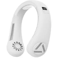 Generique Ventilateur Portable électrique de cou suspendu Ice Sense, Mini ventilateur de refroidissement, pour voyage de bureau en plein air