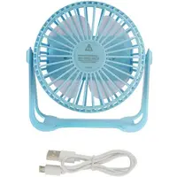 Generique Mini ventilateur de bureau USB ventilateur de bureau alimenté par USB silencieux pour voyage de voiture de bureau à domicile