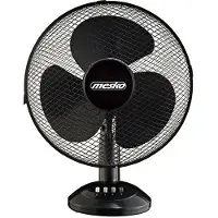 Mesko Ventilateur De Table De 40 Cm 45w Noir