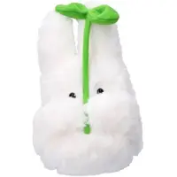 SEMIC Mon voisin Totoro Nakayoshi Peluche Petit Totoro avec feuille 19 cm