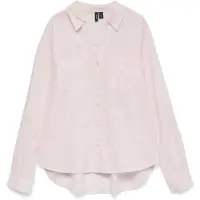Vero Moda Islunn Long Sleeve Shirt Rose M Femme