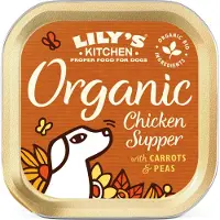 Lily's Kitchen Organic Chien - Barquette - Poulet - 11 x 150 g