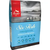 Orijen Adult 6 Fish Cat Food 1.8kg Bleu 1.8kg