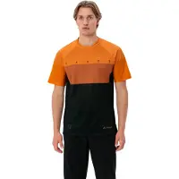 Vaude Bike Moab Vi Short Sleeve T-shirt Orange M Homme