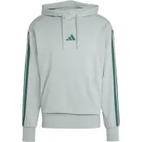 Adidas Essentials 3 Stripes French Terry Hoodie Vert M / Regular Homme