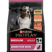 Purina Pro Plan Sensitive Skin Medium Adult - Saumon - 3 kg