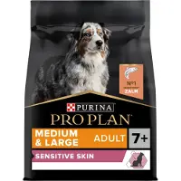 Purina Pro Plan Medium & Large Adult 7+ Sensitive Skin au saumon pour chien
