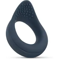 Boners - anneau pénien vibrant - silicone bleu