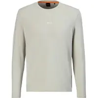 BOSS T-Shirt 'Chark' beige / blanc