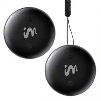 IMoshion Wireless Tag - Traceur Bluetooth pour Android - 2 packs - Zwart