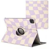 IMoshion Coque tablette Design rotatif à 360° pour Apple iPad Pro 13 (2025) M5 / (2024) M4 - Dancing Cubes