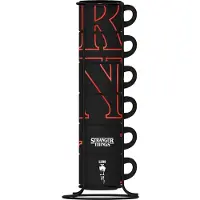 Bialetti Espressotasse Stranger Things, Tasse, Noir, Rouge
