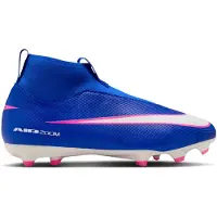 Nike Chaussure de foot à crampons montante multi-surfaces Jr. Mercurial Superfly 10 Academy pour enfant/ado - Bleu | Taille 34