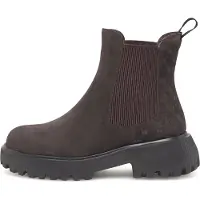 Woden Chelsea Boots 'Aya Warm' chocolat