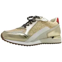 La strada chaussures à lacets femme, or, taille 42