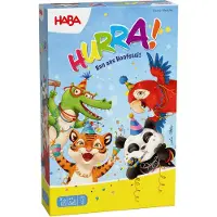 HABA Sales Gmbh & Co.KG Konfetti-Party - Jeu à partir de 3 ans avec dés & confettis colorés - Reconnaître les couleurs et les formes pour 2-4 joueurs - 2012214001