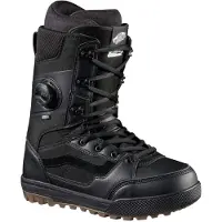 Vans - Boots de snowboard - Invado Pro Black/Gum en Laine - Taille 44 - Noir