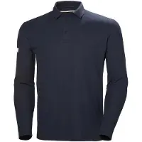 Helly Hansen Crewline Long Sleeve Polo Bleu M Homme