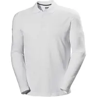 Helly Hansen Crewline Long Sleeve Polo Blanc M Homme