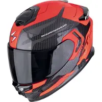 Scorpion EXO-GT SP Air Flex, casque intégral ,Noir/Gris/Rouge Néon ,XL