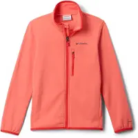 Columbia Essential Hike Grid Full Zip Fleece Orange 14-16 Years Garçon