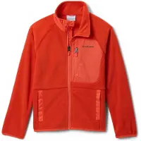 Columbia Fast Trek V Full Zip Fleece Orange 8-9 Years Garçon