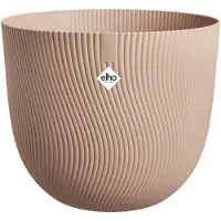 Elho Pot De Fleurs Sereh Rond 47 - Marron - Ø 47 X H 40 Cm - 100% Recyclé