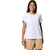 Columbia Bluevista Hill Short Sleeve T-shirt Blanc XL Femme
