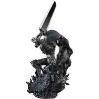 Tamashii Nations Figurine Berserk Figuarts ZERO Metallic Touch en PVC de Guts, armure de Berserker, 35 cm