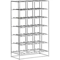 House Doctor casier à vin argenté 24 pièces